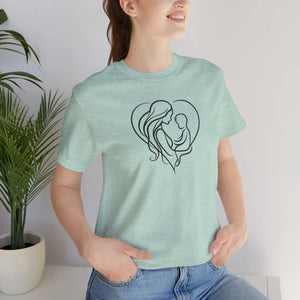Soft Cotton Child Love Tee - Unisex Jersey Short - Dipaliz - T-shirts