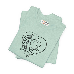 Soft Cotton Child Love Tee - Unisex Jersey Short - Dipaliz - T-shirts