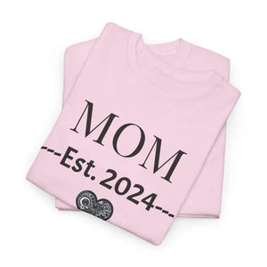 Mom Unisex Heavy Cotton Tee 2024 New Parent Gift - Dipaliz - T-shirts