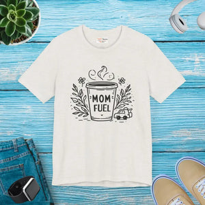 Mom Fuel Unisex Jersey Short Sleeve Tee - Bold Comfort - Dipaliz - T-shirts