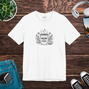 Mom Fuel Unisex Jersey Short Sleeve Tee - Casual Comfort - Dipaliz - T-shirt