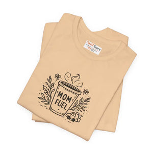 Mom Fuel Unisex Jersey Short Sleeve Tee - Casual Comfort - Dipaliz - T-shirt
