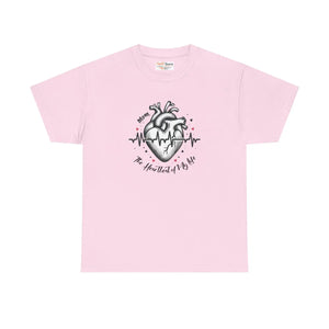 Mom Heartbeat Unisex Heavy Cotton Tee - Dipaliz - T-shirts - s