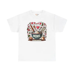 Unisex Heavy Cotton Tee Mom Love Care Hugs Comfort Shirt - Dipaliz - White / s - T-shirts