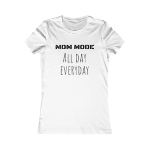 Mom Mode Women’s Favorite Tee - Superpower Style - Dipaliz - l / White - T-shirts