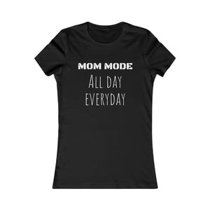 Mom Mode Women’s Favorite Tee - Superpower Style - Dipaliz - s / Black - T-shirts
