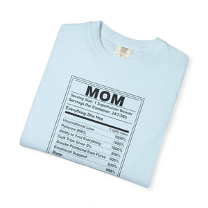 Mom Nutrition Facts T-shirt, Funny Mother’s Day Gift Tee - T-shirts