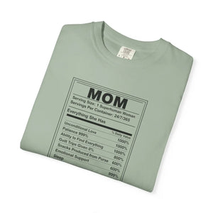 Mom Nutrition Facts T-shirt, Funny Mother’s Day Gift Tee - T-shirts