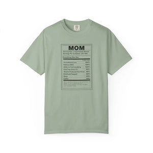 Mom Nutrition Facts T-shirt, Funny Mother’s Day Gift Tee - T-shirts