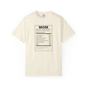 Mom Nutrition Facts T-shirt, Funny Mother’s Day Gift Tee - T-shirts