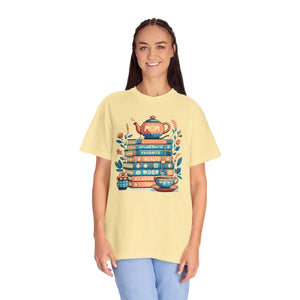 Cozy Book Tee - Favorite Reads Women’s Fashion - Dipaliz - T-shirts - s