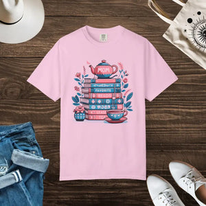 Cozy Book Tee - Favorite Reads Women’s Fashion Top - Dipaliz - Blossom / s - T-shirts