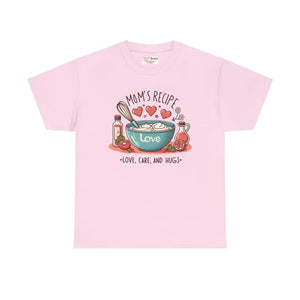 Tee Mom Recipe Love - Unisex Heavy Cotton Comfort - Dipaliz - Light Pink / s - T-shirts