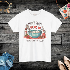Cozy Mom Recipe Love T-shirt - Unisex Heavy Cotton - Dipaliz - T-shirts - s