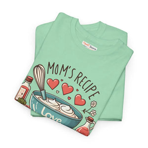 Cozy Mom Recipe Love T-shirt - Unisex Heavy Cotton - Dipaliz - T-shirts - s