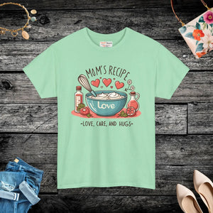 Cozy Mom Recipe Love T-shirt - Unisex Heavy Cotton - Dipaliz - T-shirts - s