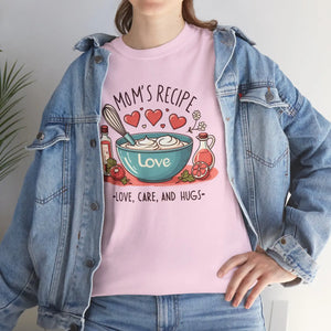Cozy Mom Recipe Love T-shirt - Unisex Heavy Cotton - Dipaliz - T-shirts - s