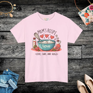 Cozy Mom Recipe Love T-shirt - Unisex Heavy Cotton - Dipaliz - T-shirts - s