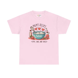 Cozy Mom Recipe Love T-shirt - Unisex Heavy Cotton - Dipaliz - T-shirts - s