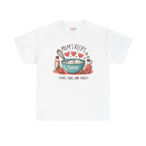 Cozy Mom Recipe Love T-shirt - Unisex Heavy Cotton - Dipaliz - T-shirts - s