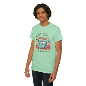 Cozy Mom Recipe Love T-shirt - Unisex Heavy Cotton - Dipaliz - T-shirts - s
