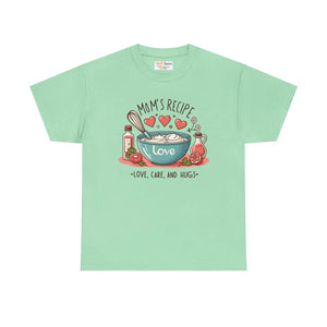 Cozy Mom Recipe Love T-shirt - Unisex Heavy Cotton - Dipaliz - T-shirts - s