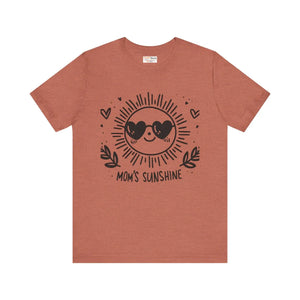 Sunshine Unisex Jersey Tee Breathable Fabric Dipaliz - T-shirts - Xs