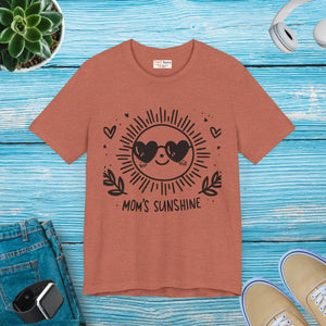 Sunshine Unisex Jersey Tee Breathable Fabric Dipaliz - T-shirts - Xs