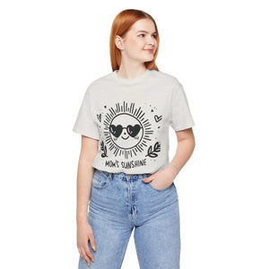 Sunshine Unisex Jersey Tee Breathable Fabric Dipaliz - T-shirts - Xs