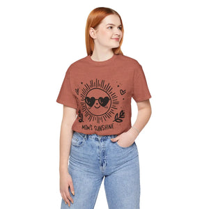 Sunshine Unisex Jersey Tee Breathable Fabric Dipaliz - T-shirts - Xs
