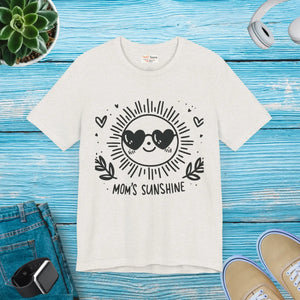 Sunshine Unisex Jersey Tee Breathable Fabric Dipaliz - T-shirts - Xs