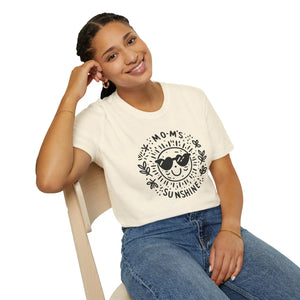 Vibrant Unisex Softstyle T-shirt Mom’s Sunshine - Dipaliz - T-shirts