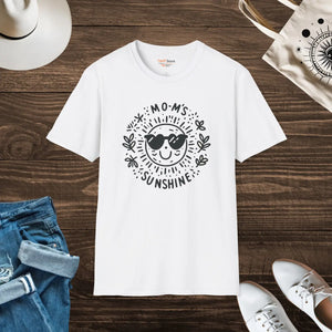 Vibrant Unisex Softstyle T-shirt Mom’s Sunshine - Dipaliz - T-shirts
