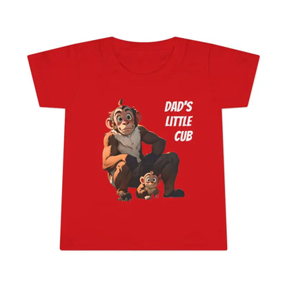 Monkey Dad & Cub Classic Fit Toddler T-shirt Fun - Kids Clothes