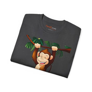 Unisex Ultra Cotton Tee Classic Monkey Vibe - Dipaliz - T-shirts