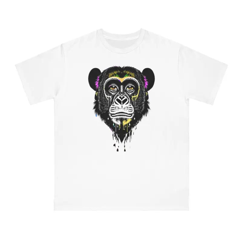 Monkey with Paint Organic Unisex Classic T-shirt