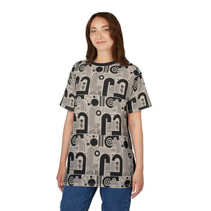 T-shirts - Exciting Monochrome Abstract Tee Premium Fabric - Dipaliz