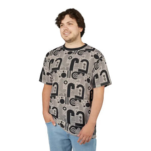 T-shirts - Exciting Monochrome Abstract Tee Premium Fabric - Dipaliz White Stitching / 4 Oz. / s