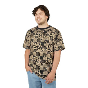 Abstract Lines Unisex Tee - Light Fabric Casual Wardrobe - Dipaliz - White Stitching / 4 Oz. / s - T-shirts