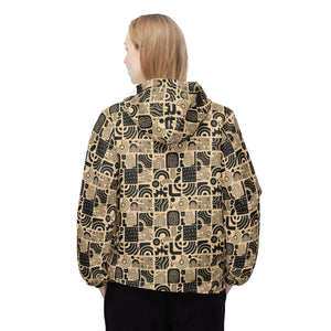 Monochrome Abstract Windbreaker - Custom Lightweight - Dipaliz - Windbreakers