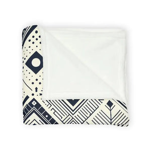Soft Polyester Blanket - Monochrome Geometric Pattern - Dipaliz - Blankets