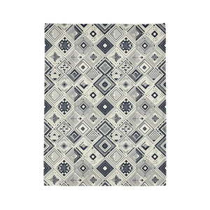 Soft Polyester Blanket - Monochrome Geometric Pattern - Dipaliz - Blankets