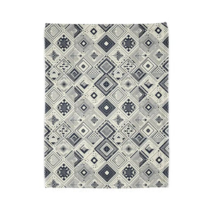Soft Polyester Blanket - Monochrome Geometric Pattern - Dipaliz - Blankets