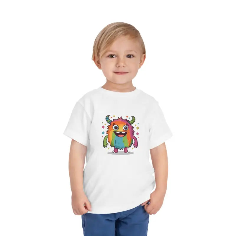 Monster Bruh Short Sleeve Tee: your Toddler’s Style! - White / 2t Kids Clothes