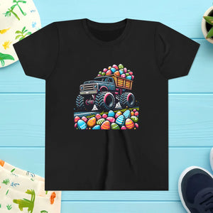 Comfy Youth Tee - Monster Truck Easter Egg - Dipaliz - T-shirts