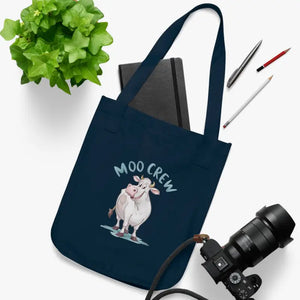 Eco-chic Canvas Tote - Certified-organic Cotton Moo Crew - Dipaliz - Bags
