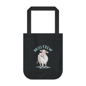 Eco-chic Moo Crew Tote Bag - Organic Cotton - Dipaliz - Bags