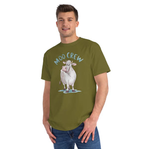 Eco-friendly Moo Crew Cow Tee - Organic Cotton - Dipaliz - T-shirts