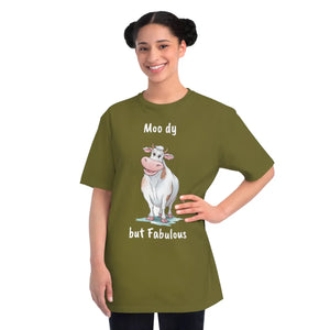 Organic Bliss Cow Tee - Moody but Fabulous Cotton - Dipaliz - T-shirts