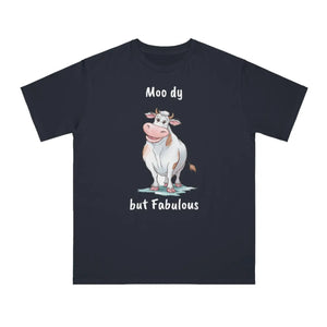 Organic Bliss Cow Tee - Moody but Fabulous Cotton - Dipaliz - T-shirts